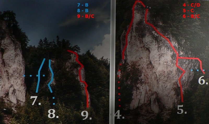 Via ferrata Dve veže