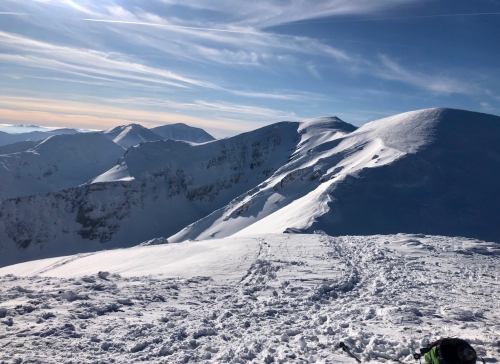 Giewont - białe pejzaże z trasy Giewont - białe pejzaże z trasy