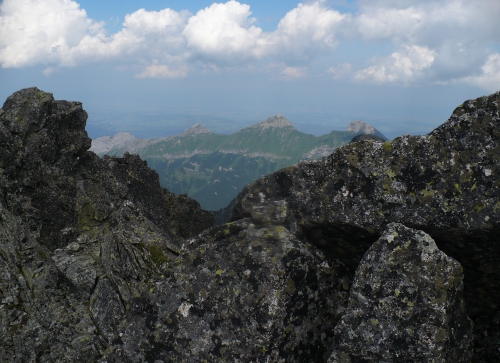 Spojrzenie na Tatry Bielskie