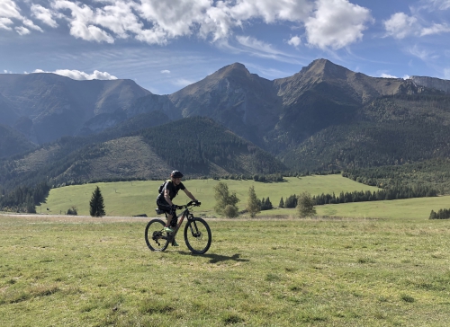 Towarzyszący nam widok Tatr Towarzyszący nam widok Tatr