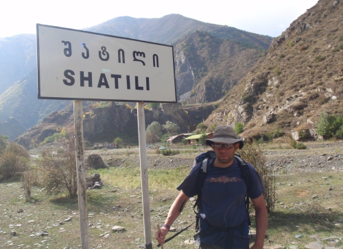 Docieramy do Szatili!