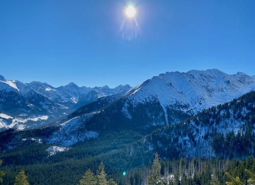 Bajeczne widoki na Dolinę Białki Wycieczka zimowa