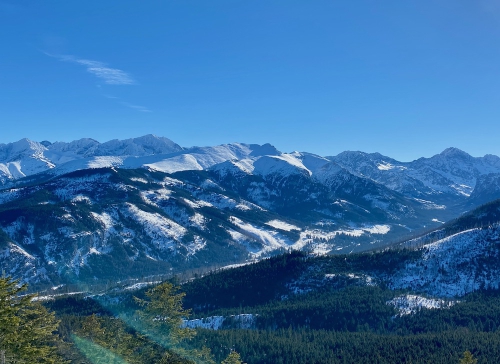 Widoki po horyzont Bajeczne widoki na Dolinę Białki