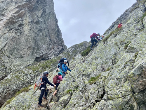 Via ferrata Czerwona Ławka. Najtrudniejszy szlak w Tatrach Wysokich? Wycieczka z Przewodnikiem Czerwona Ławka - szlak trudny, za to jakże ciekawy